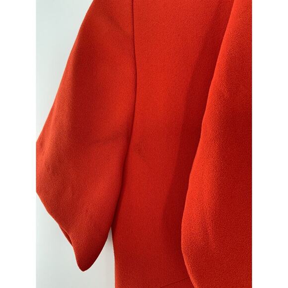 Diane Von Furstenberg Midi Dresses Women's Size 0 Rose A-Line Fitted Line Cutout - Picture 10 of 12